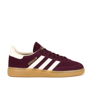 Adidas Spezial Maroon and White Sneakers